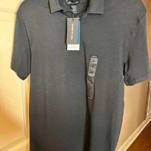NEW KENNETH COLE Performance Button Polo sz S